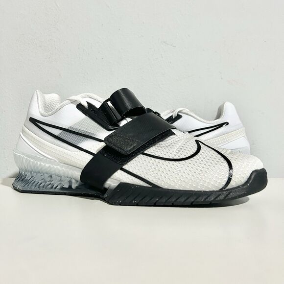 Nike Romaleos 4 “White Black” Men’s Size 12 Gym Weightlifting Shoes